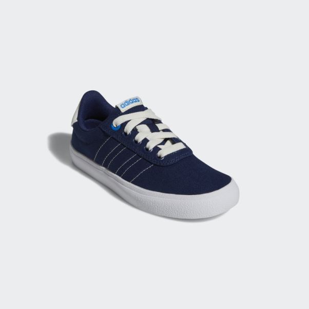 Chaussure De Skateboard Adidas Vulc Raid3r Bleu Foncé