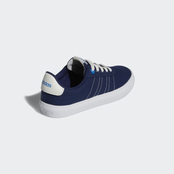 Chaussure De Skateboard Adidas Vulc Raid3r Bleu Foncé