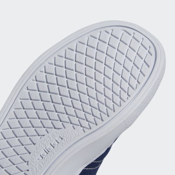 Chaussure Skate Adidas Vulc Raid3r Bleu Foncé
