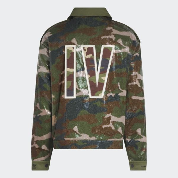 Adidas Veste à Sequins (tous Genres) Aop Camo