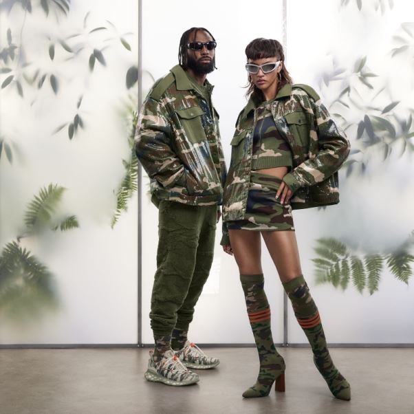 Veste à Sequins (tous Genres) Aop Camo Adidas