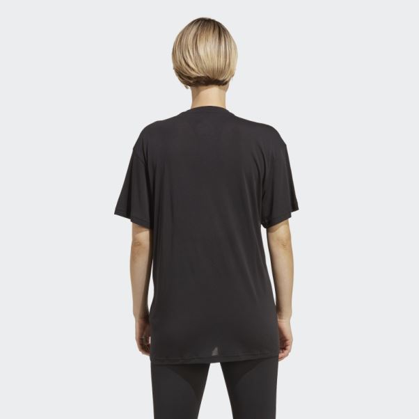 élégant Adidas Aeroready Train Essentials T-shirt D'allaitement (maternité) Blanc