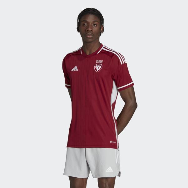 Maillot Domicile Coll Bourgogne Lettonie 22 Adidas