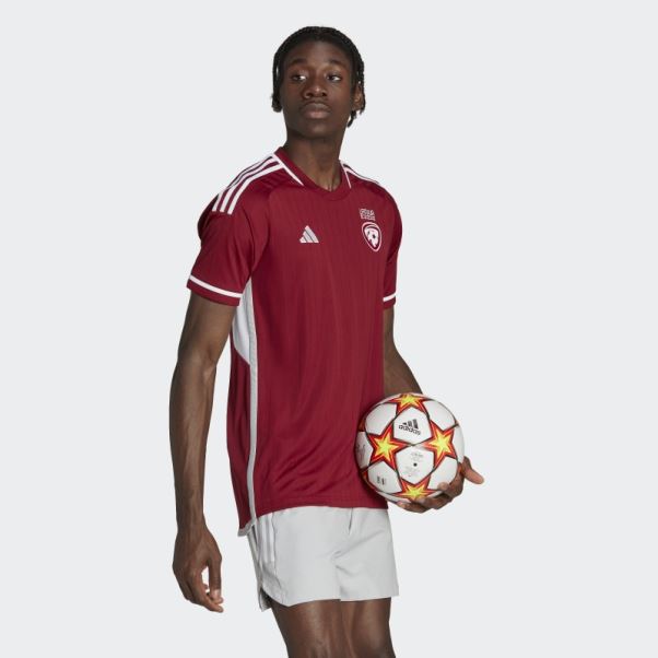 Maillot Domicile Coll Bourgogne Lettonie 22 Adidas