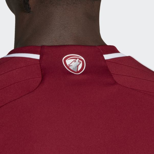 Maillot Domicile Coll Bourgogne Lettonie 22 Adidas