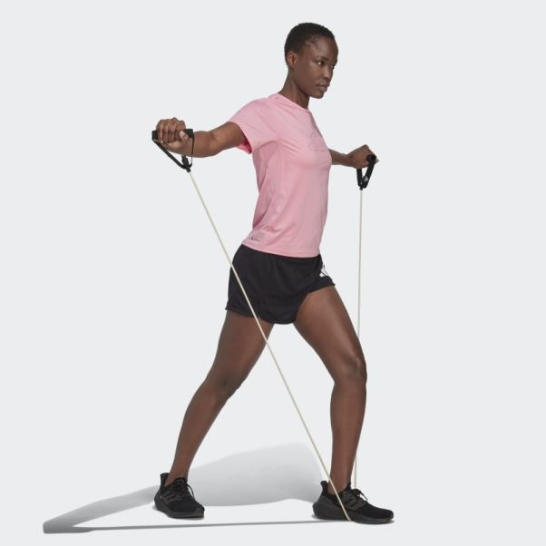 Short En Maille Pacer 3-bar Noir Adidas
