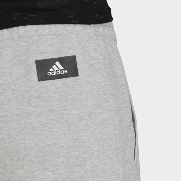 Pantalon Adidas Sportswear Future Icon Gris Moyen Mode