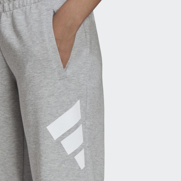 Pantalon Adidas Sportswear Future Icon Gris Moyen Mode