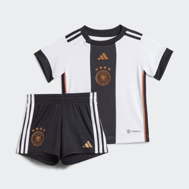 Kit Bébé Allemagne 22 Domicile Blanc Adidas