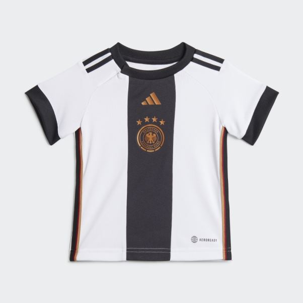 Kit Bébé Allemagne 22 Domicile Blanc Adidas