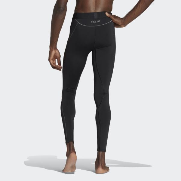 Collant Long Adidas Techfit Cold.rdy Training Noir
