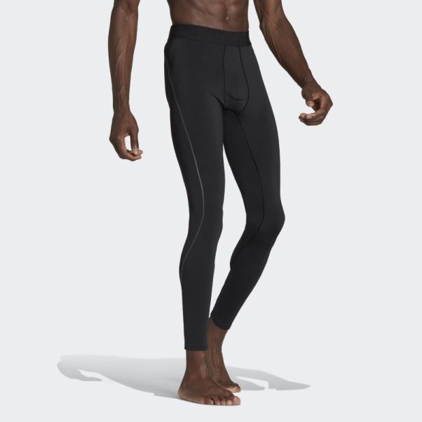 Collant Long Adidas Techfit Cold.rdy Training Noir