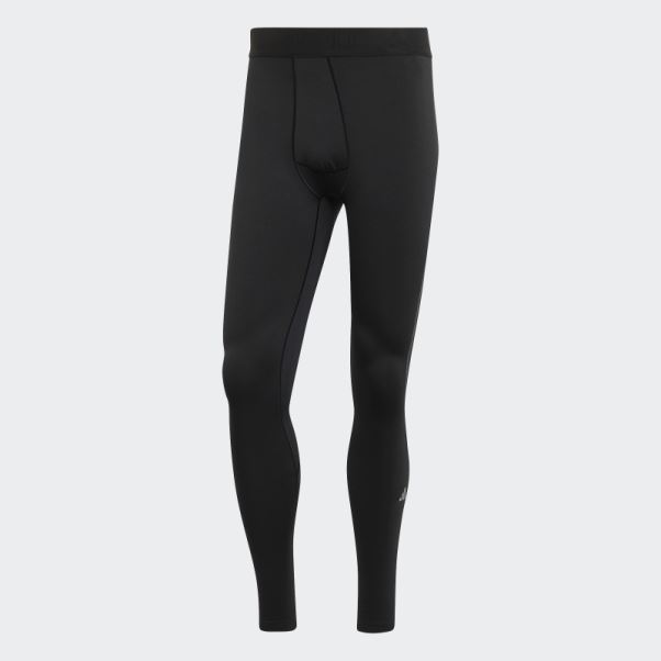 Collant Long Adidas Techfit Cold.rdy Training Noir
