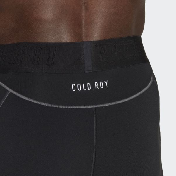 Collant Long Adidas Techfit Cold.rdy Training Noir