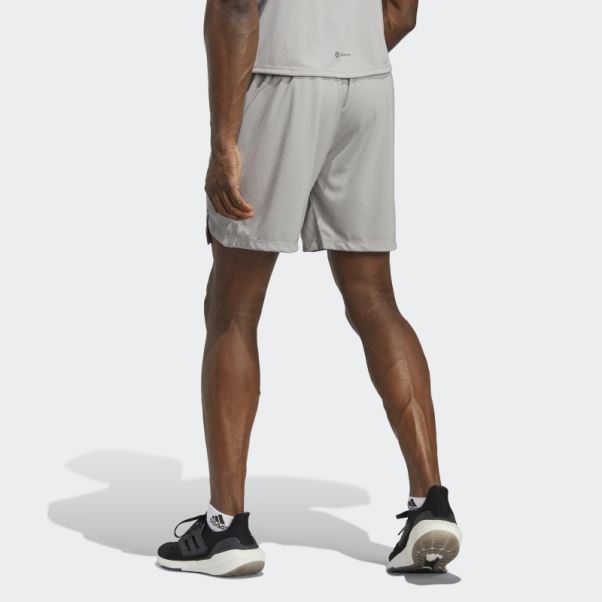 Short D'entraînement Imprimé Pu Mgh Solid Grey Adidas