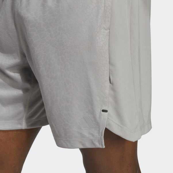 Short D'entraînement Imprimé Pu Mgh Solid Grey Adidas