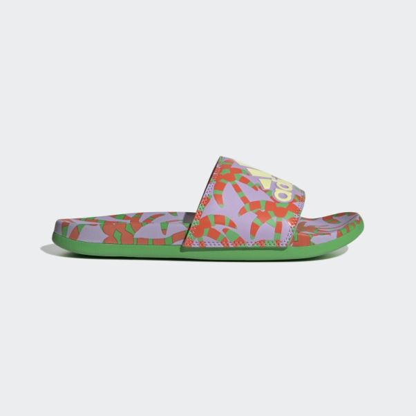 Sandales Adilette Confort Adidas Violet