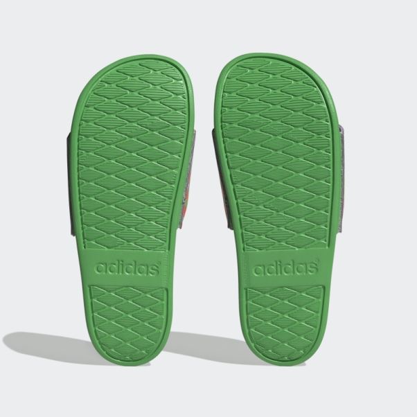 Sandales Adilette Confort Adidas Violet