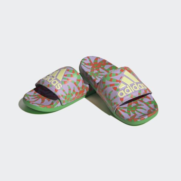 Sandales Adilette Confort Adidas Violet