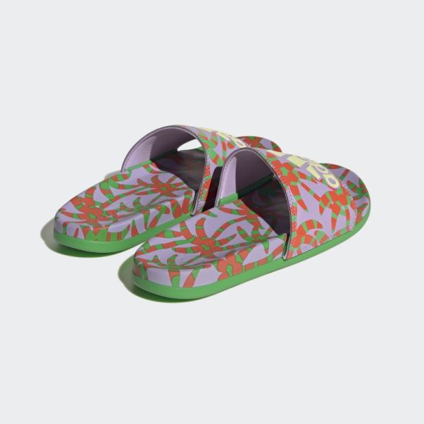 Sandales Adilette Confort Adidas Violet