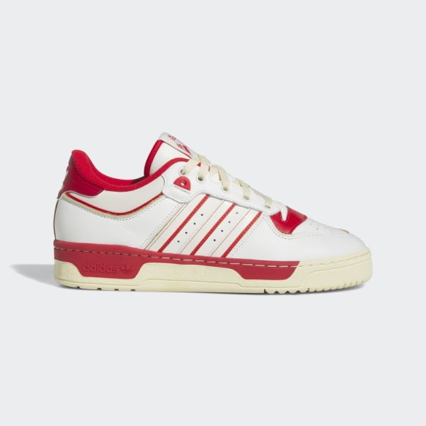 Chaussures Adidas Rivalry Low 86 Rouge