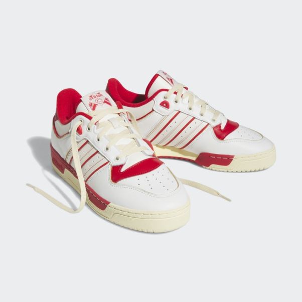 Chaussures Adidas Rivalry Low 86 Rouge