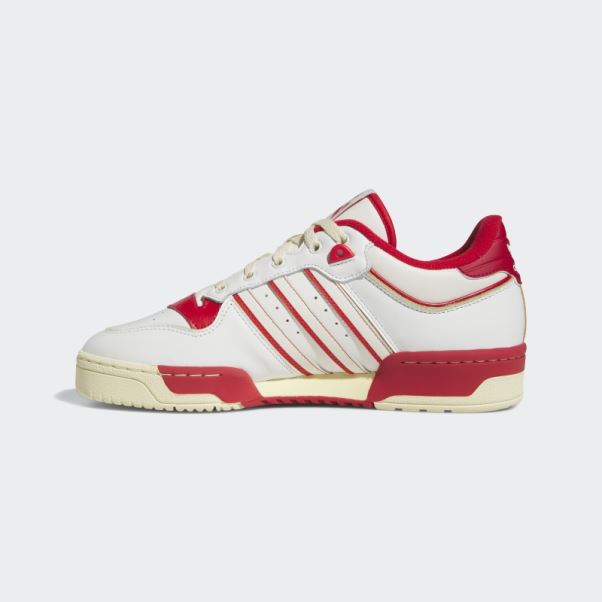 Chaussures Adidas Rivalry Low 86 Rouge