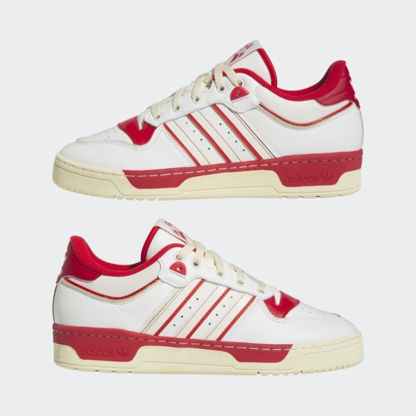 Chaussures Adidas Rivalry Low 86 Rouge