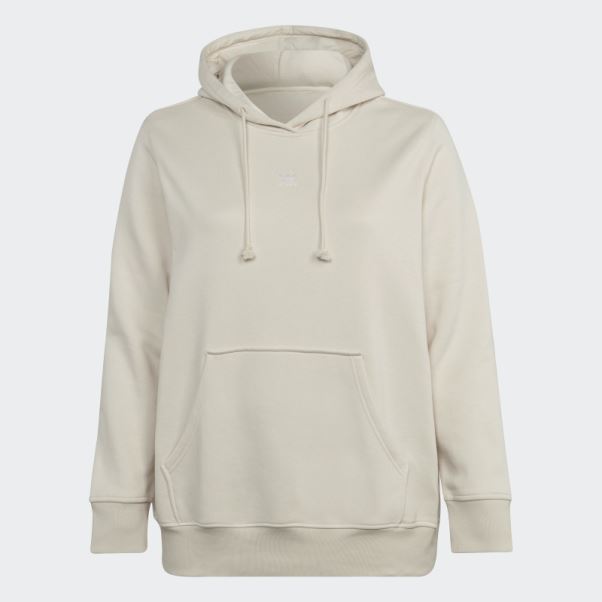 Sweat à Capuche Adidas Adicolor Essentials Blanc (grande Taille)
