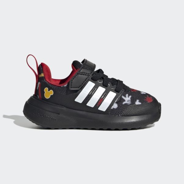 Adidas X Disney Fortarun 2.0 Mickey Cloudfoam Chaussures Noir Chaud