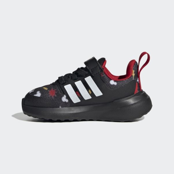 Adidas X Disney Fortarun 2.0 Mickey Cloudfoam Chaussures Noir Chaud
