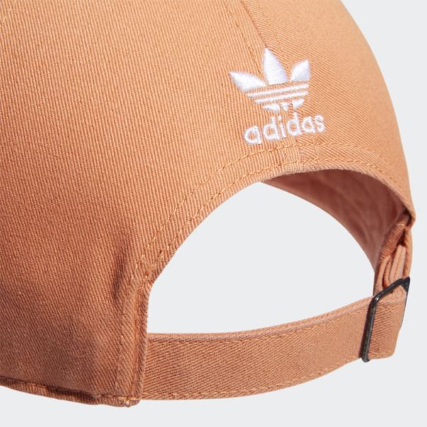 Casquette Décontractée à Mini Logo Adidas Cuivre