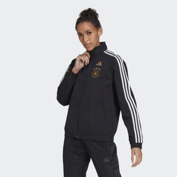 Veste Hymne Allemagne Adidas Noir