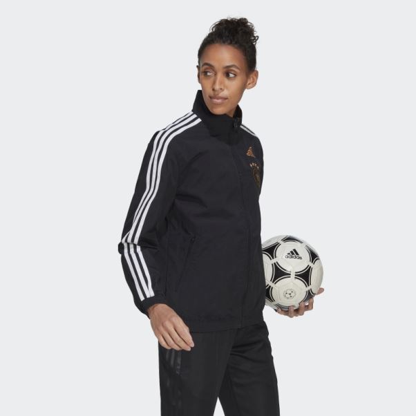 Veste Hymne Allemagne Adidas Noir