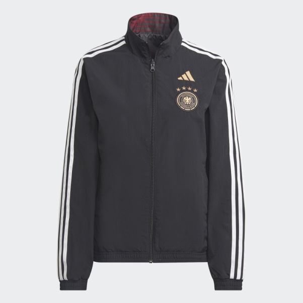Veste Hymne Allemagne Adidas Noir