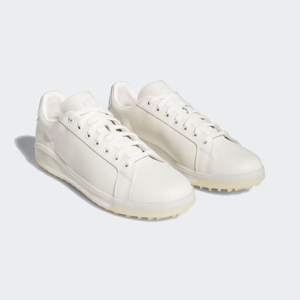 Chaussures De Golf Adidas Go-to Spikeless 1 Blanches