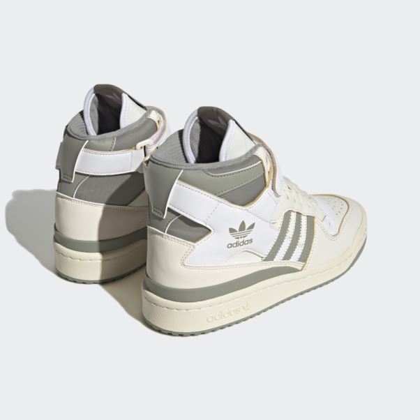 Forum 84 Hi Chaussures Adidas Blanc