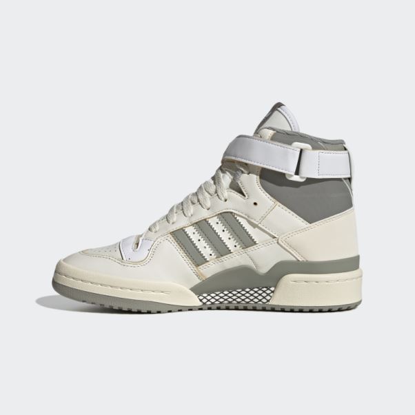 Forum 84 Hi Chaussures Adidas Blanc