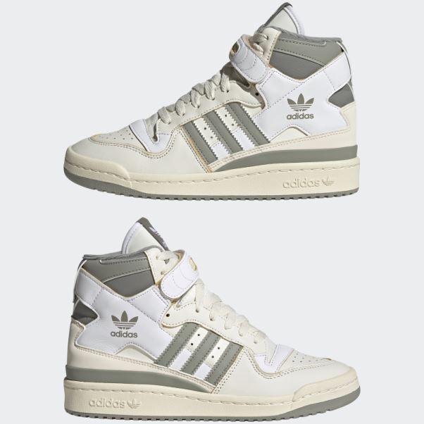 Forum 84 Hi Chaussures Adidas Blanc