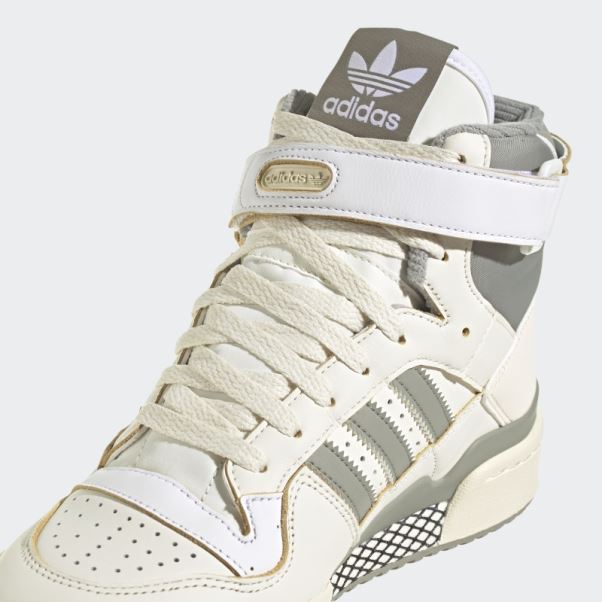 Forum 84 Hi Chaussures Adidas Blanc