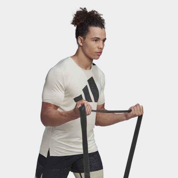 Best Of Adidas T-shirt D'entraînement Aluminium Fashion