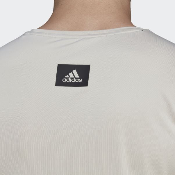 Best Of Adidas T-shirt D'entraînement Aluminium Fashion