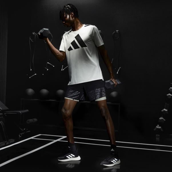 Best Of Adidas T-shirt D'entraînement Aluminium Fashion