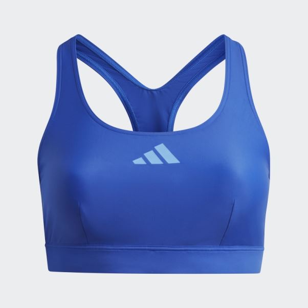 Haut De Bikini Adidas Sporty Bleu (grande Taille)