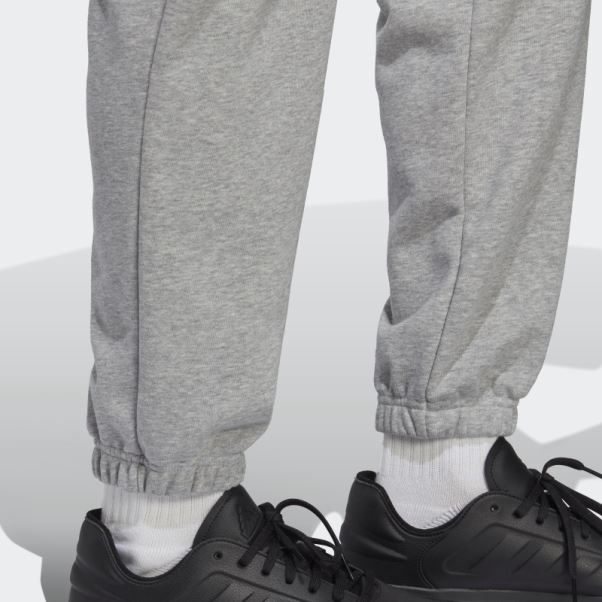 Adidas Pantalon All Szn French Terry Gris Moyen