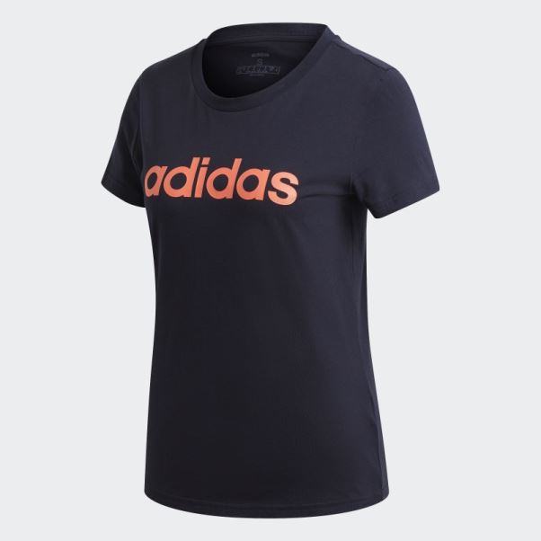 T-shirt Linéaire Essentiel Adidas Encre