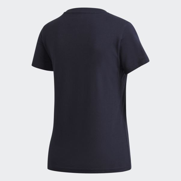 T-shirt Linéaire Essentiel Adidas Encre