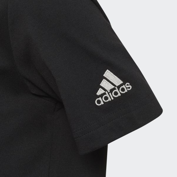 Adidas Coupe Du Monde Fifa 2022 Emblème Officiel Tee Noir