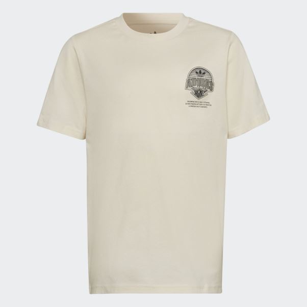 T-shirt Graphique Adidas Fashion Blanc