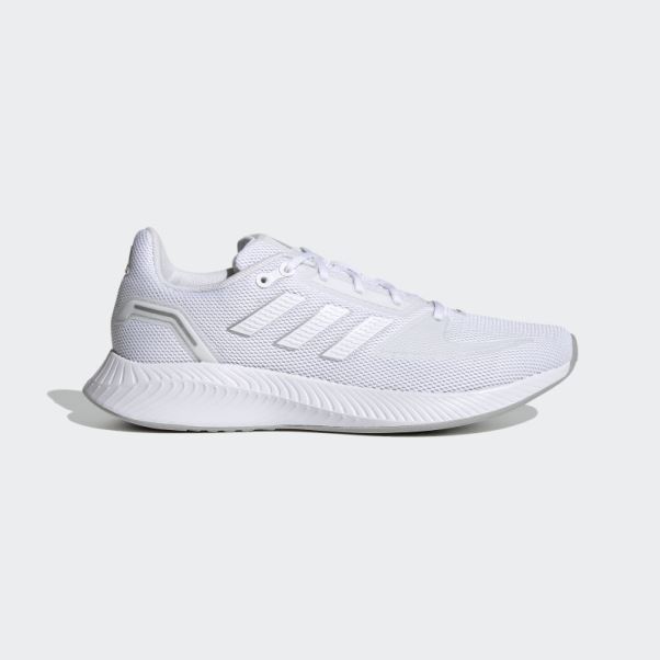 Adidas Runfalcon 2.0 Chaussures De Course Blanc